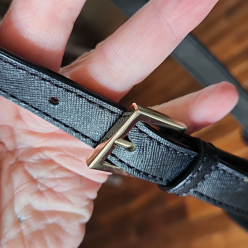 Kate Spade New York Black Taupe bag purse crossbody Leather - Picture 16 of 16